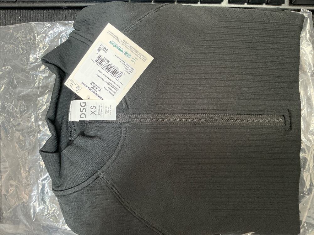 DSG Momentum Seamless 1/4 Zip size XS